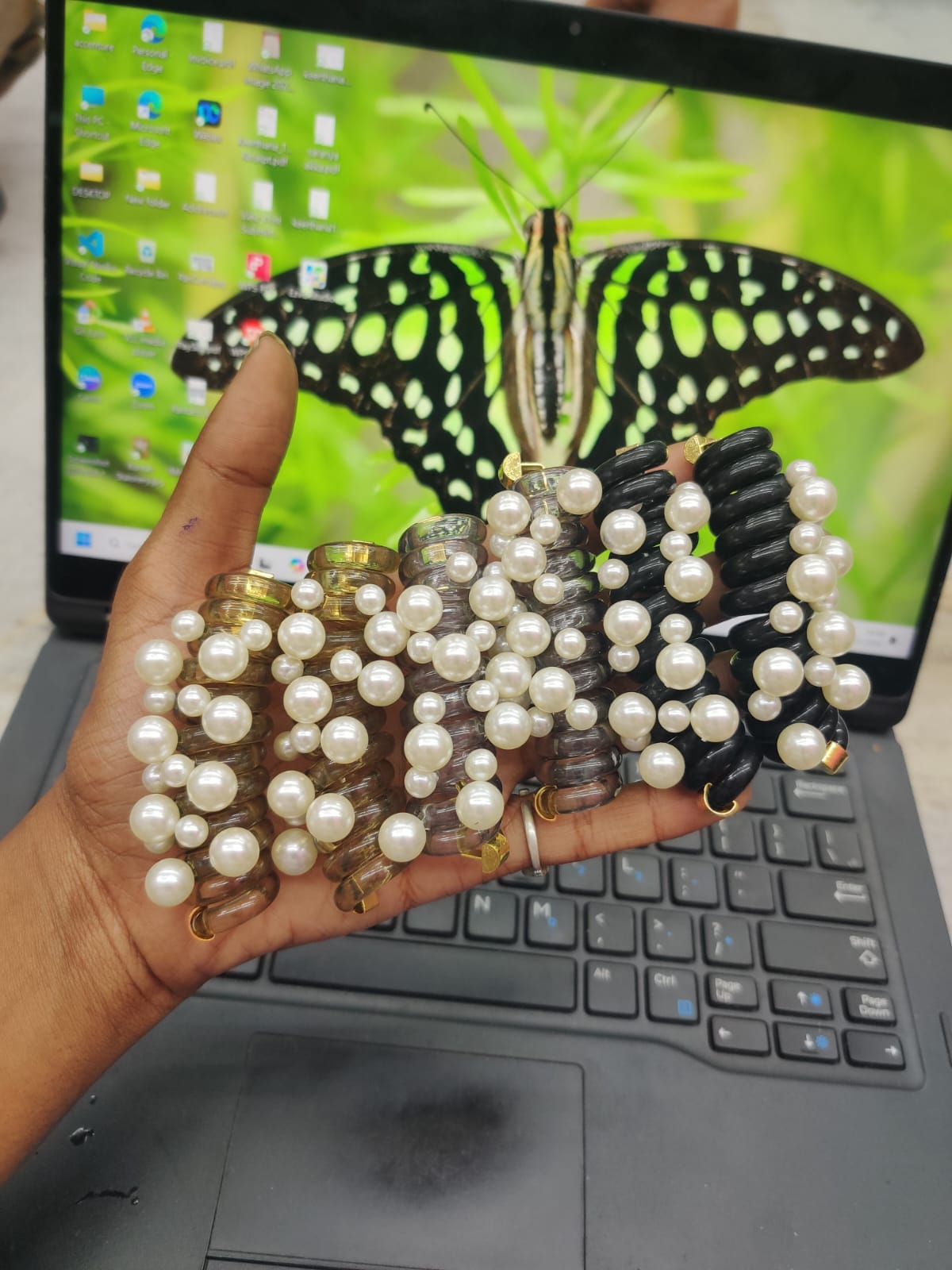 Telephone pearl band JBAN87 Telephone pearl band JBAN87