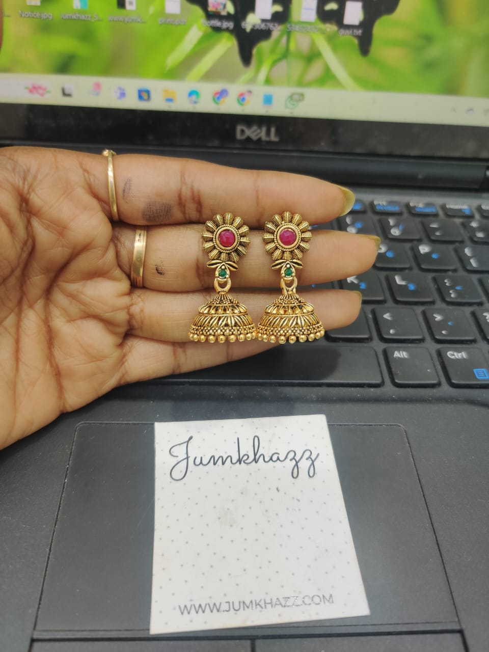 cute antique jumka JBF485