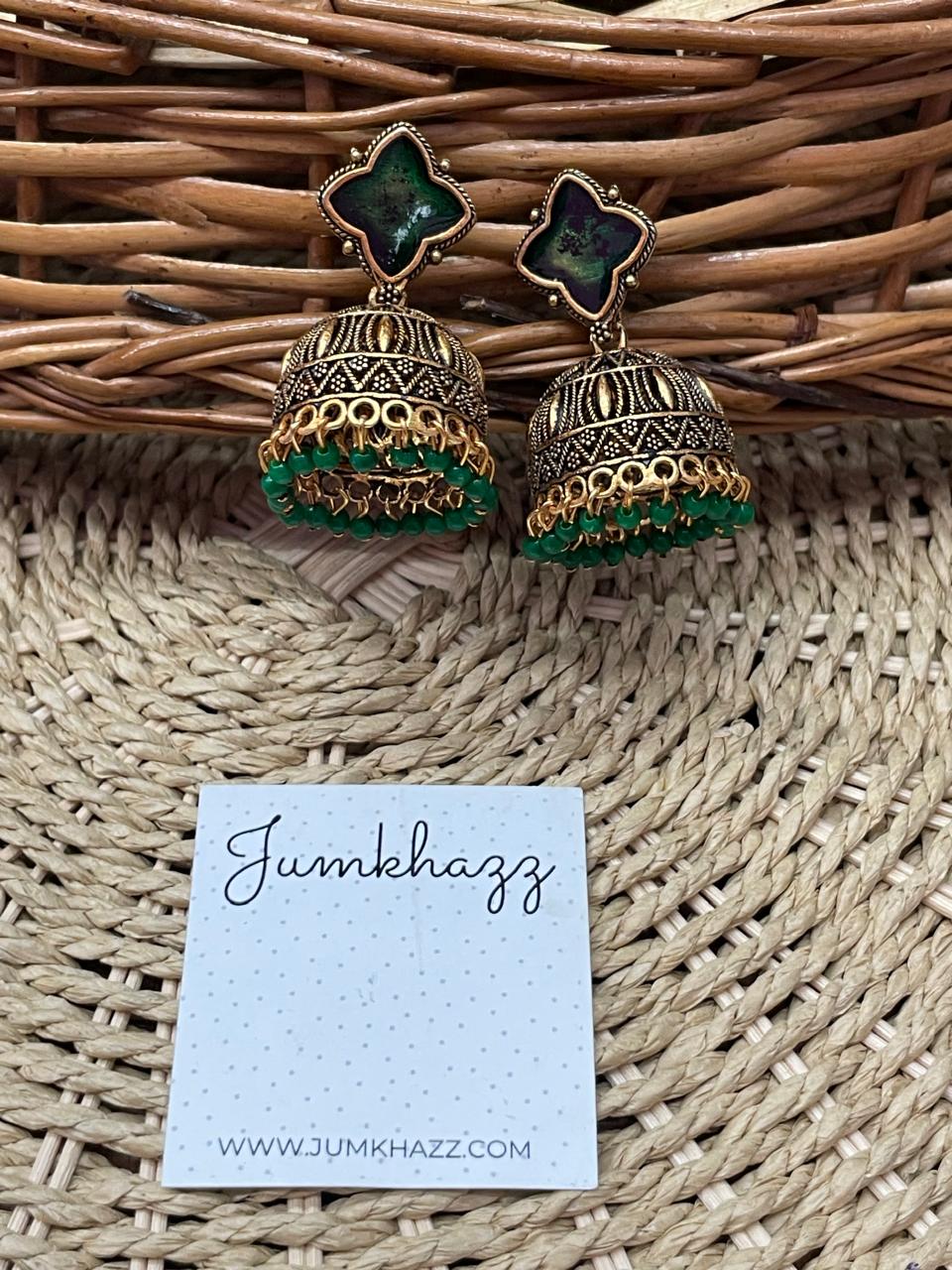 Colorful Antique Jumkha (JBJ624)