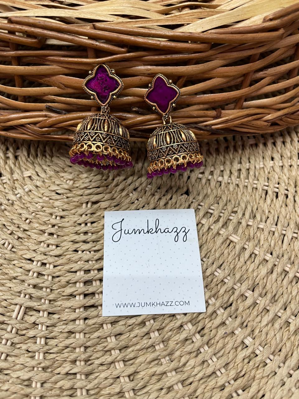 Colorful Antique Jumkha (JBJ624)