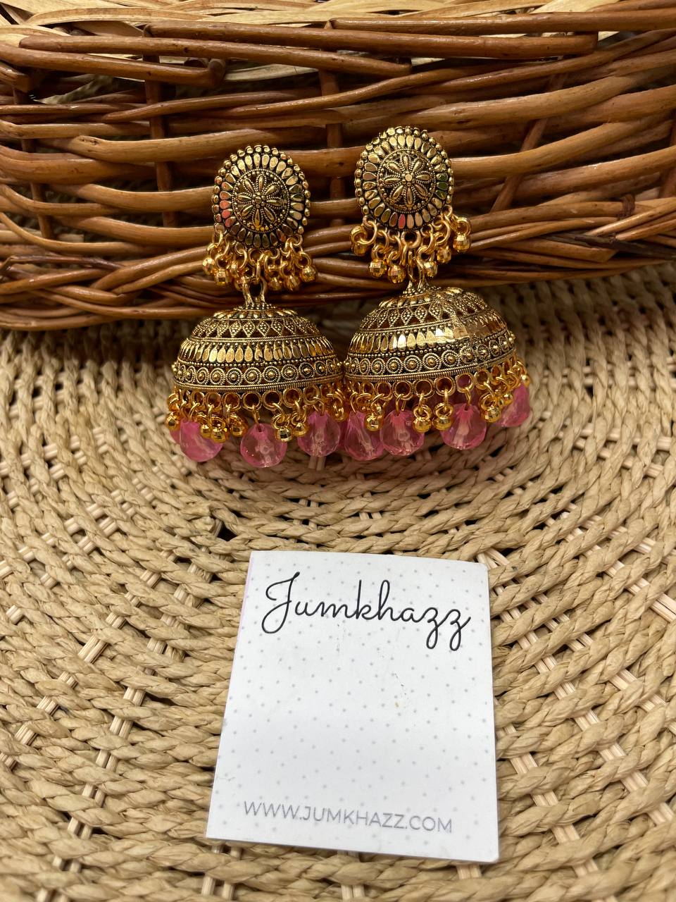 Colorful Big Antique Jumkha (JBJ657)