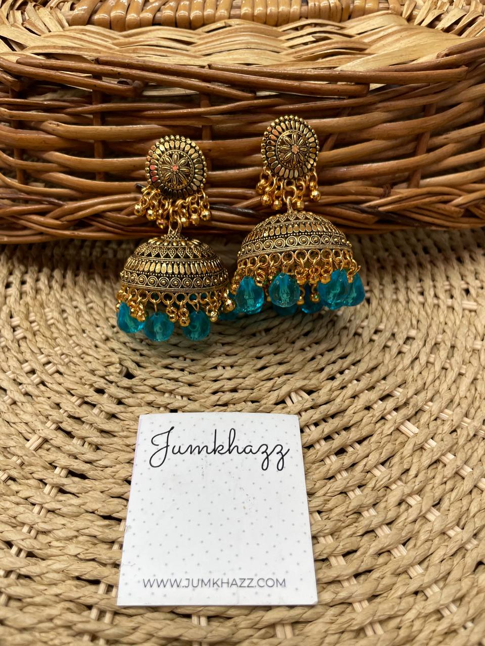 Colorful Big Antique Jumkha (JBJ657)