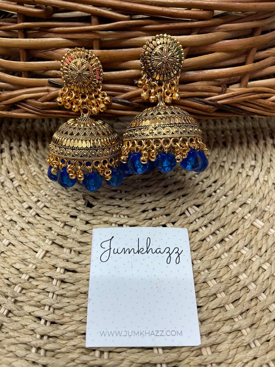 Colorful Big Antique Jumkha (JBJ657)