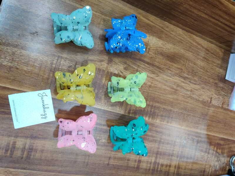 Matte Butterfly Clutches (JCL79)