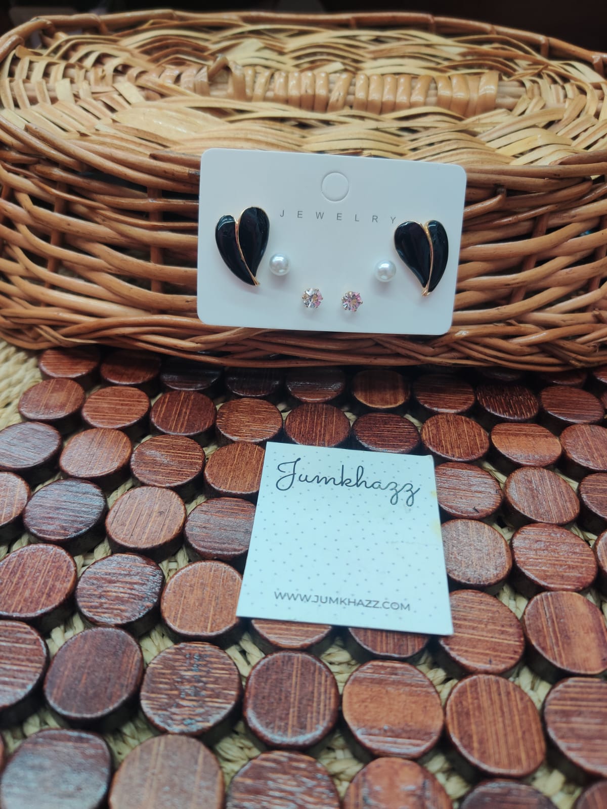 Heart earring JFE561 Heart earring JFE561