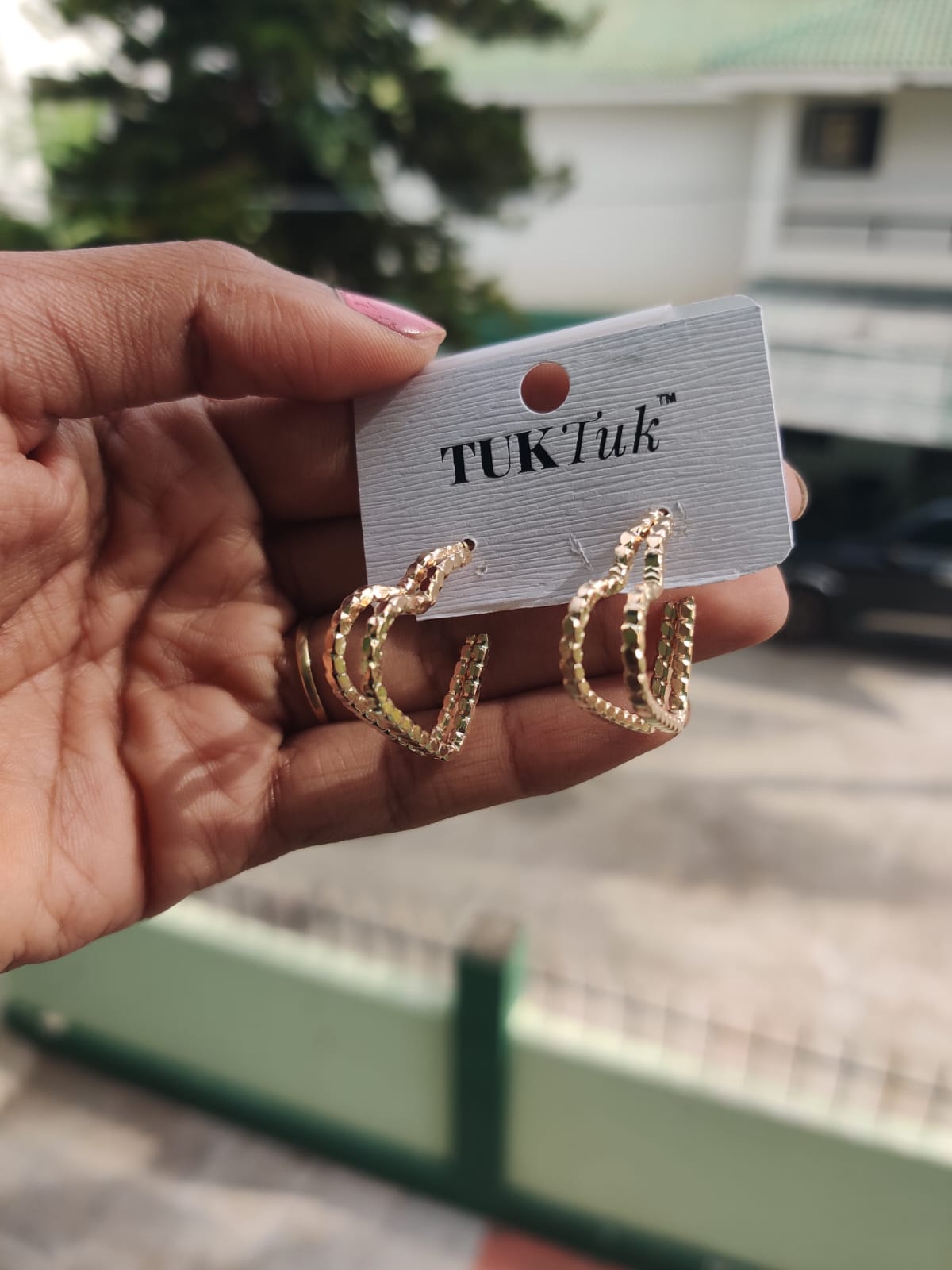 Heart Earring (JFE803) Heart Earring (JFE803)