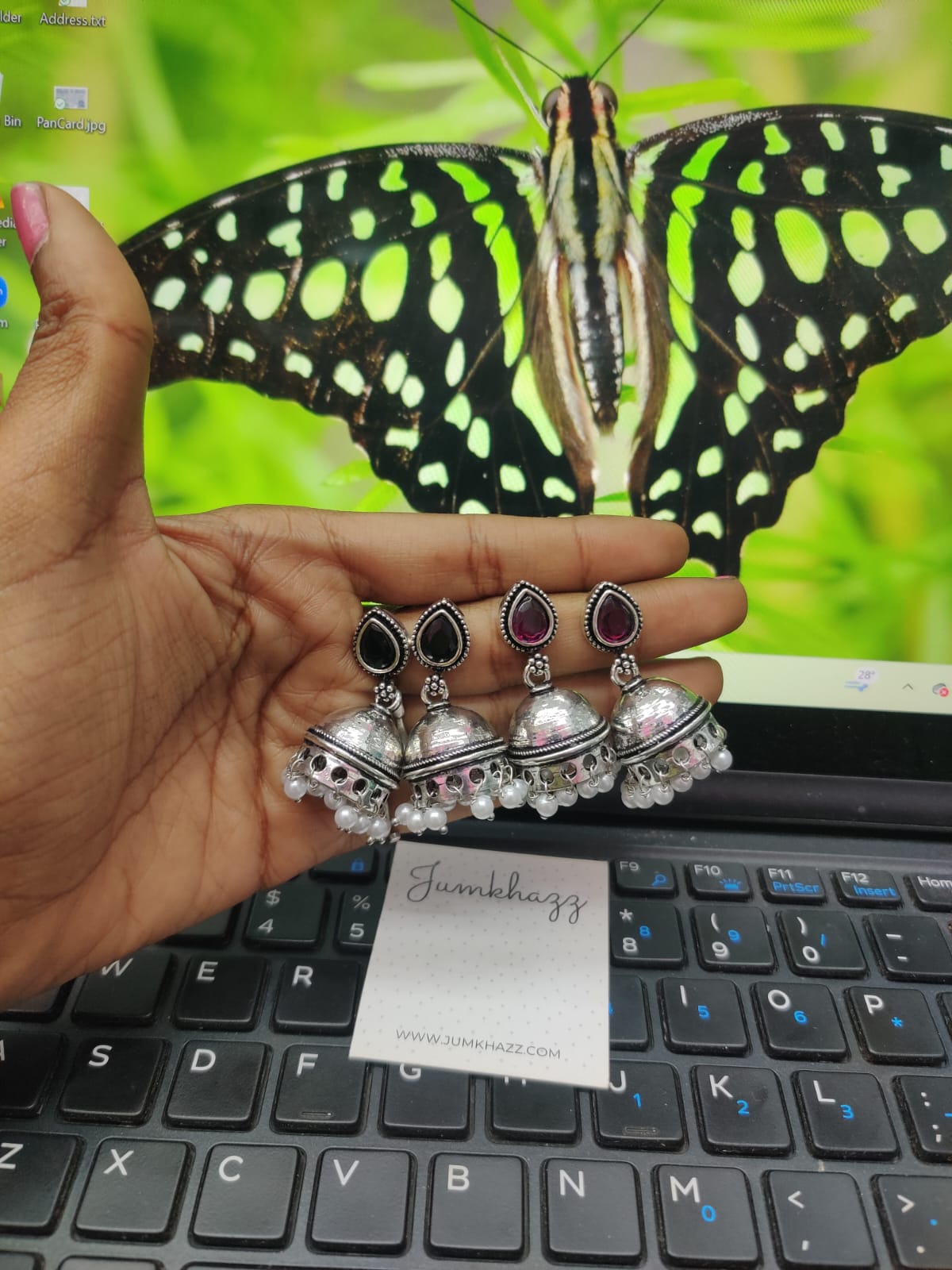 Silver jumka JGS279
