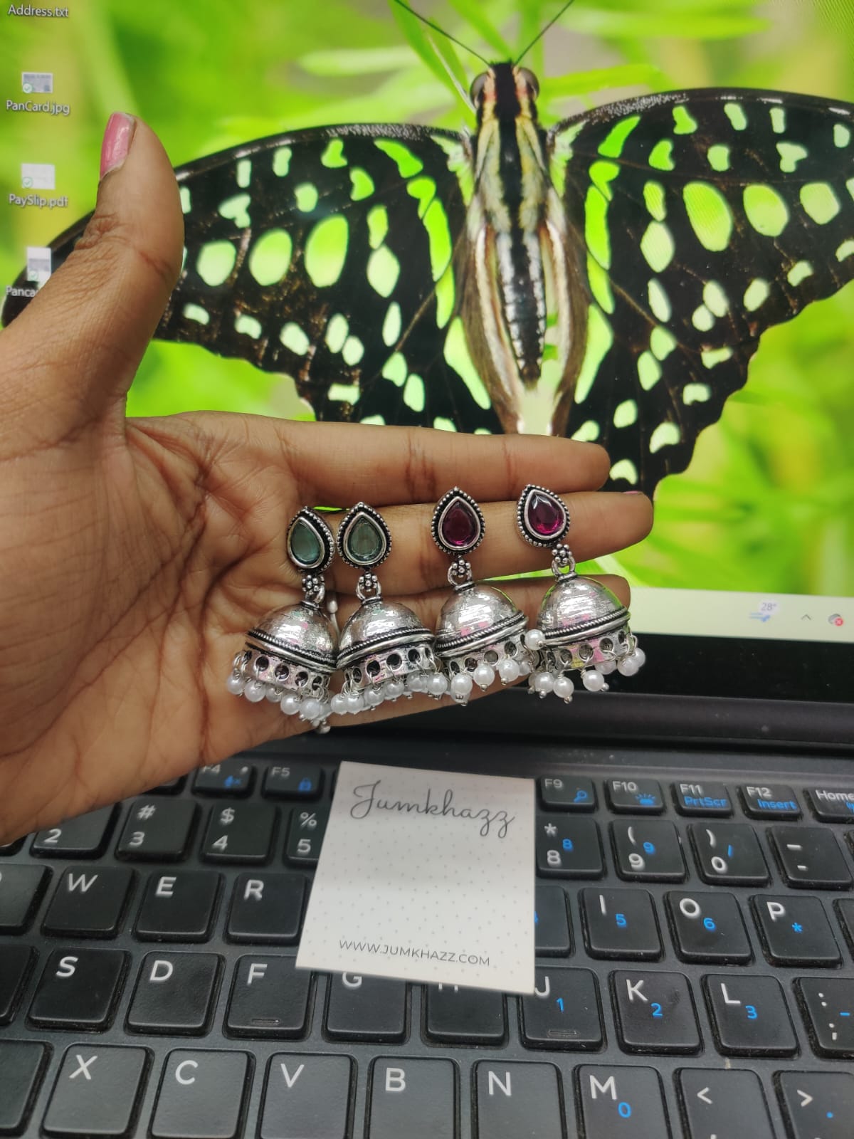 Silver jumka JGS279